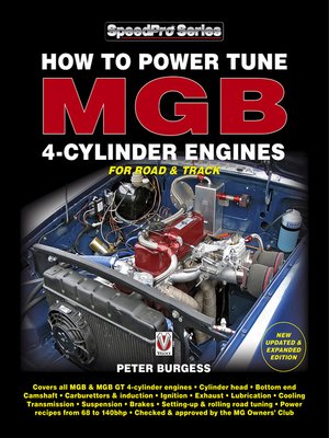 cover image of How to Power Tune MGB 4-Cylinder Engines